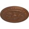 Ekena Millwork Exeter Ceiling Medallion (Fits Canopies up to 3 1/8"), 17 3/4"OD x 1 1/8"P, Polished Copper CM17EXPOS - alternate 4